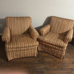 2 Arm Chairs 