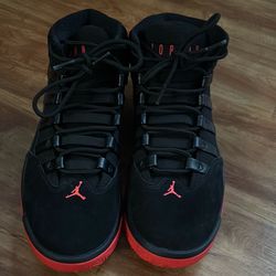 Jordan Max Aura Red & Black Size 8.5