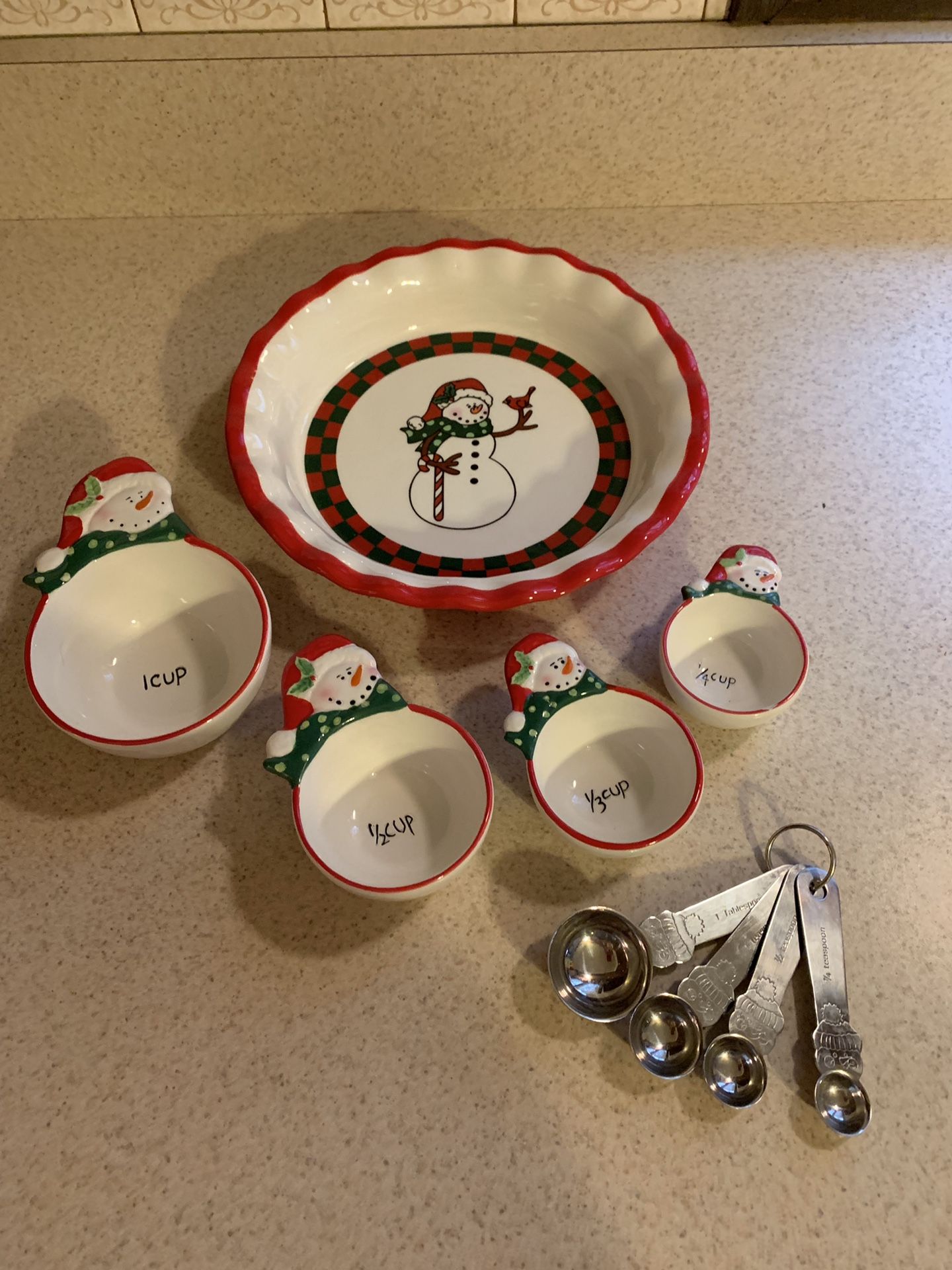 Christmas baking set