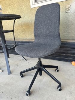 Grey Swivel Office Chair