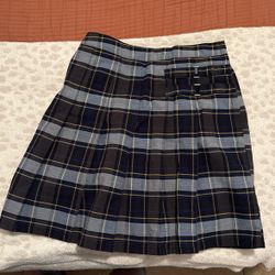 Plaid School Skirt