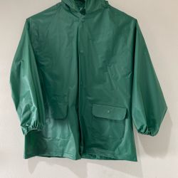 Kids Small Hooded Rain Coat 