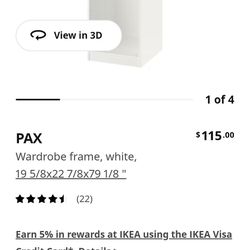 Closet Organizer -Brown -  New In Box From Ikea