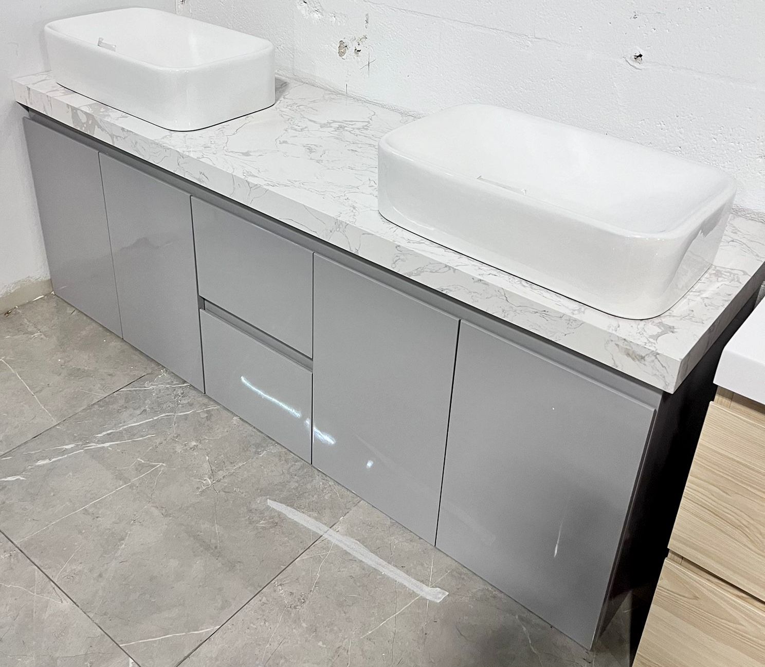 Bathroom Vanity Floating