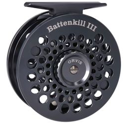 Battenkill Disc III (Line Wts 5-7), Black Nickel, New 