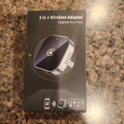 2 In 1 Wireless Carplay Adapter Apple/Android 
