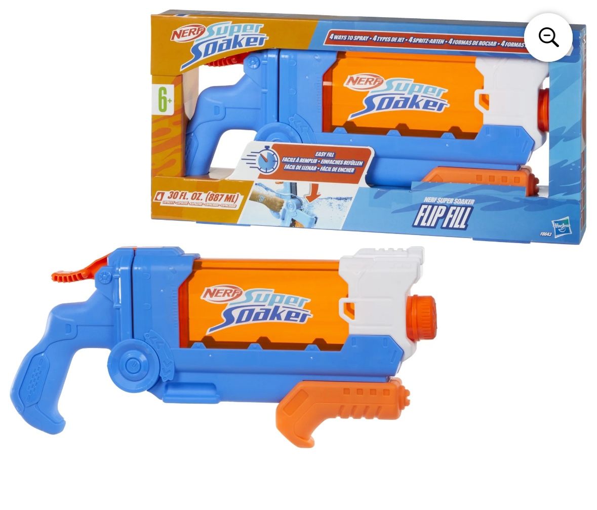Nerf Super Soaker  Flip Fill Water Blaster