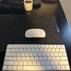 Apple Mouse And Keyboard 