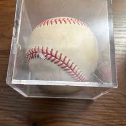 Official Ball National League  Signed 