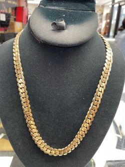 Gold Cuban Link Chain