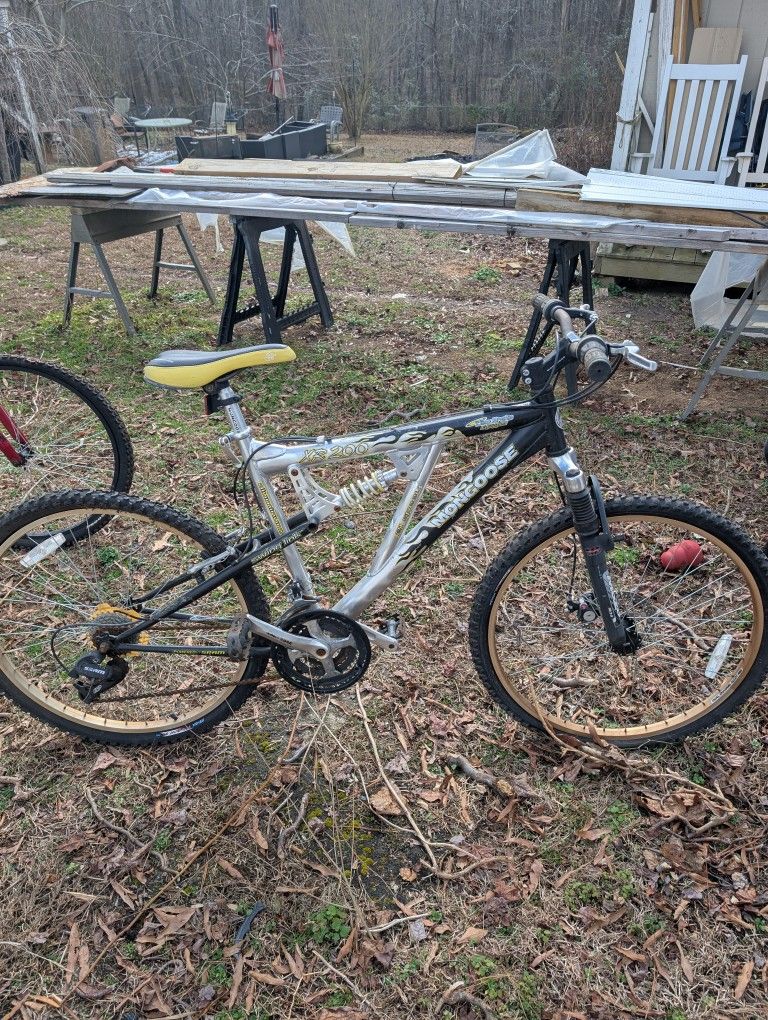 For Sale Two Mongoose Bicycles