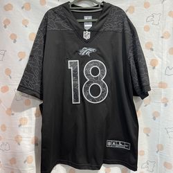 Justin Jefferson Minnesota Vikings Black Reflective Jersey
