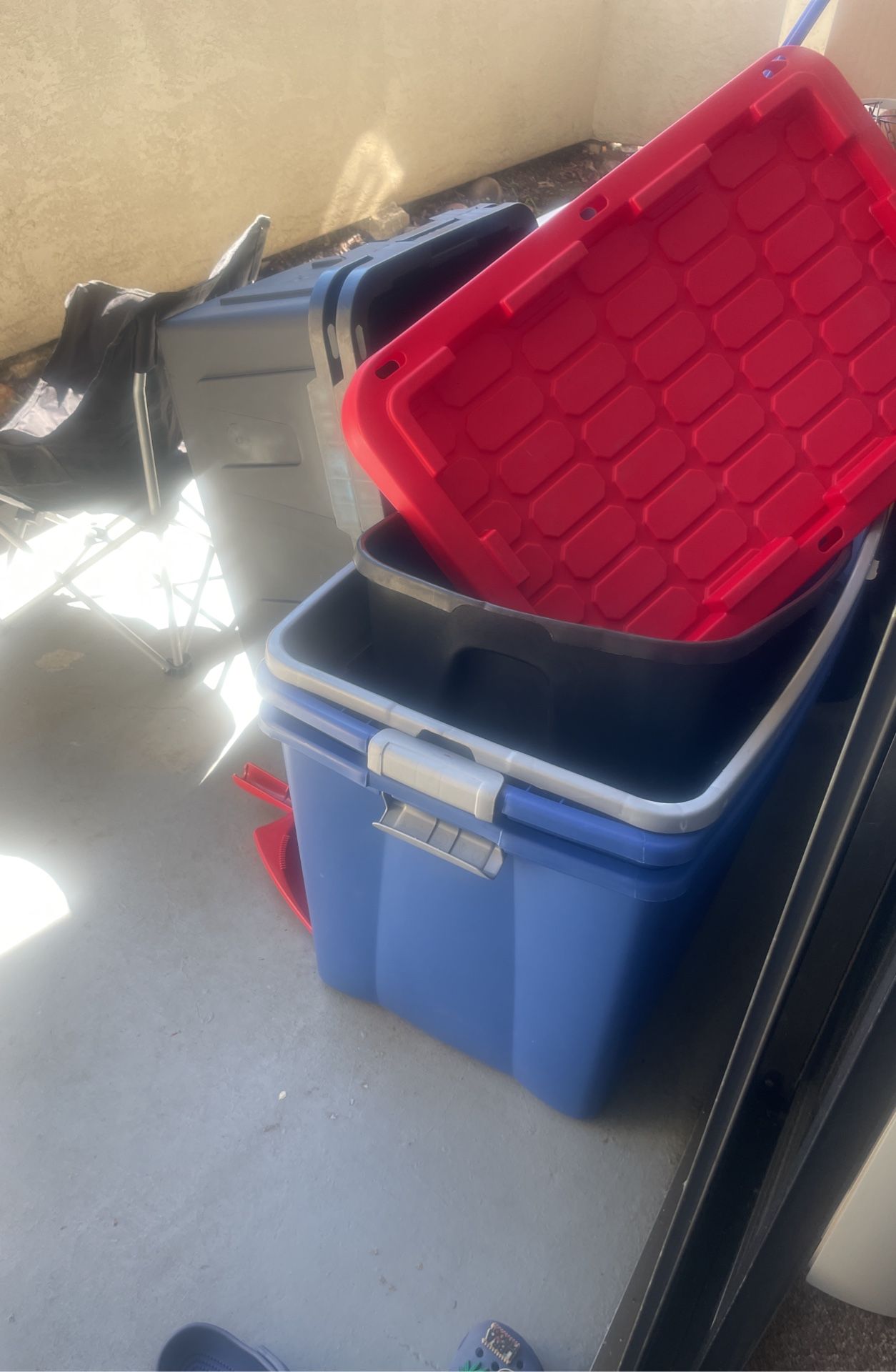 Large And Small Storage Containers