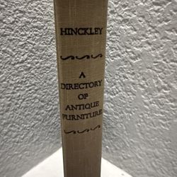 Antique Book About Antique Furniture 