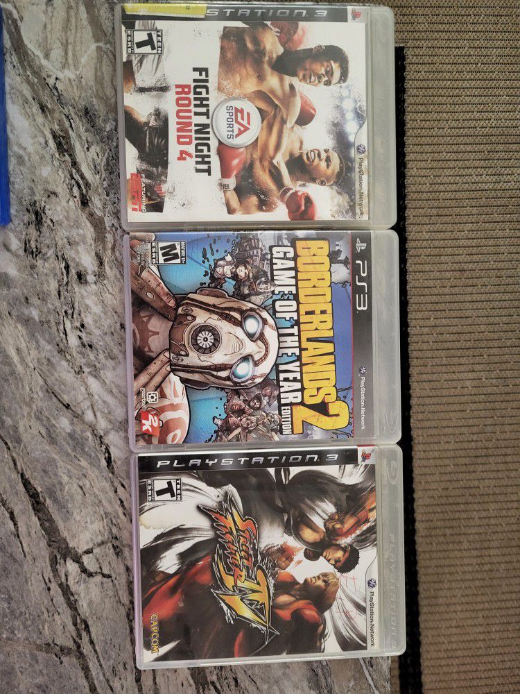 PS3 VARIABLE GAMES $19