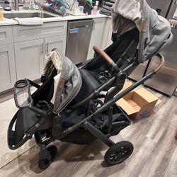 UppaBaby Vista V2 - Mesa Car seat, bassinet,rumbleseat, Double Stroller