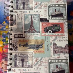 Stamp Pattern Notebook 