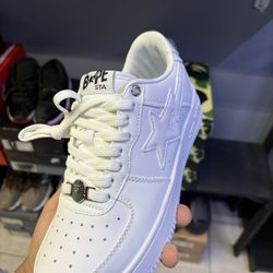 GOAT x Bapesta M1 Removable Tassel 'White'