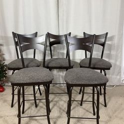 Metal Swivel Stools (5) $25 EACH