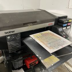 DTG Brother GTX  printer