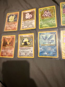 Vintage Pokemon cards
