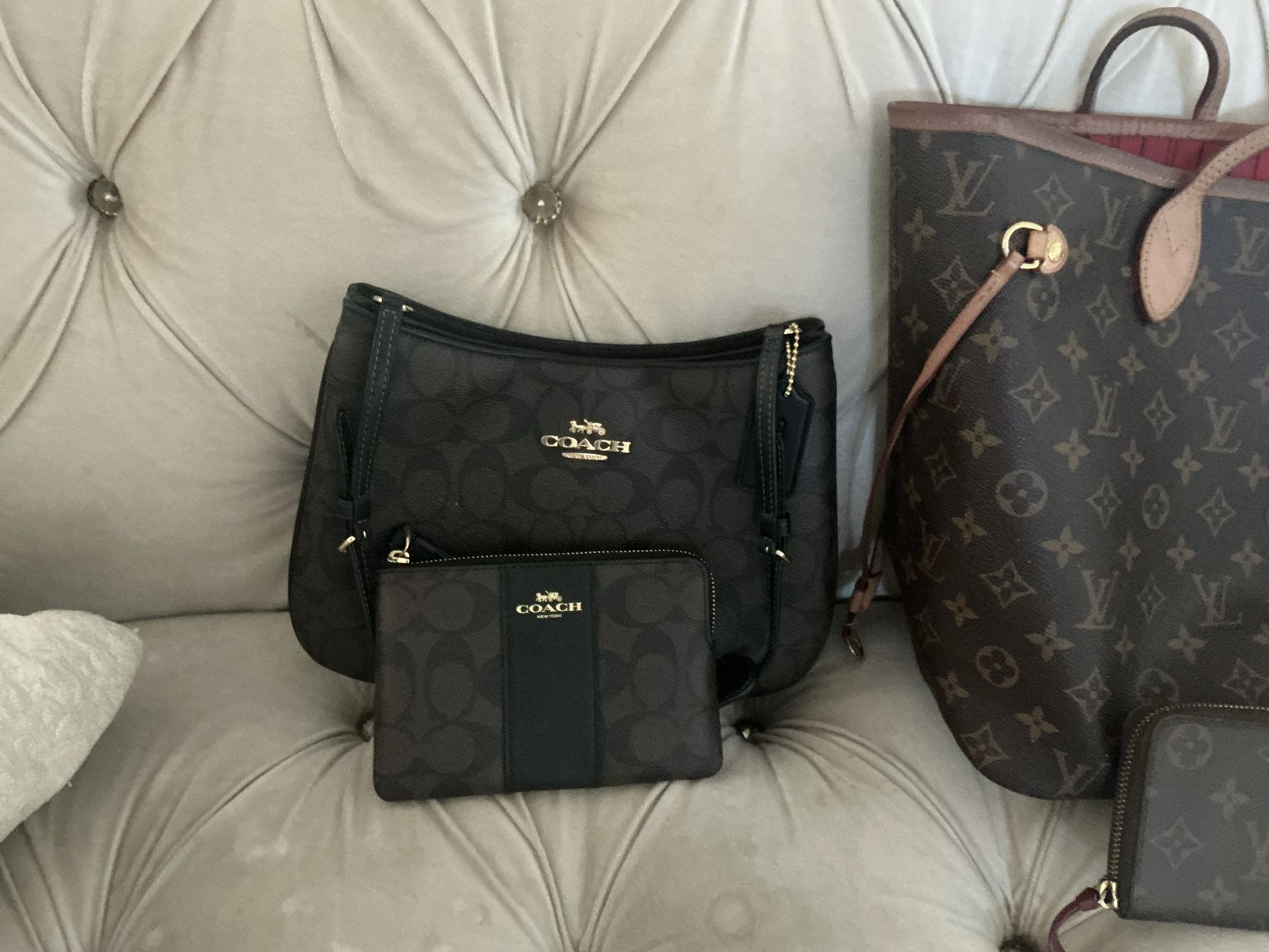 For 125 For Coach Bag And Change Purse