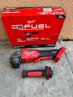 Milwaukee M18 FUEL 18V Brushless 4-1/2 in./5 in. Grinder w/Paddle Switch (Tool-Only)