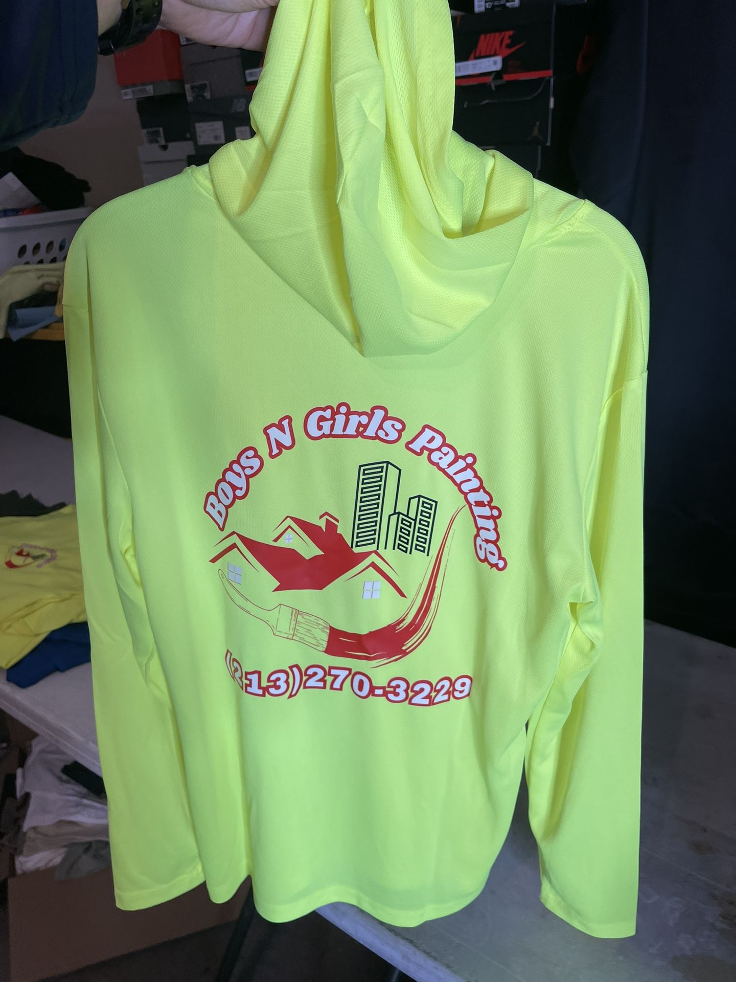 Camisetas Manga Largas De Trabajo