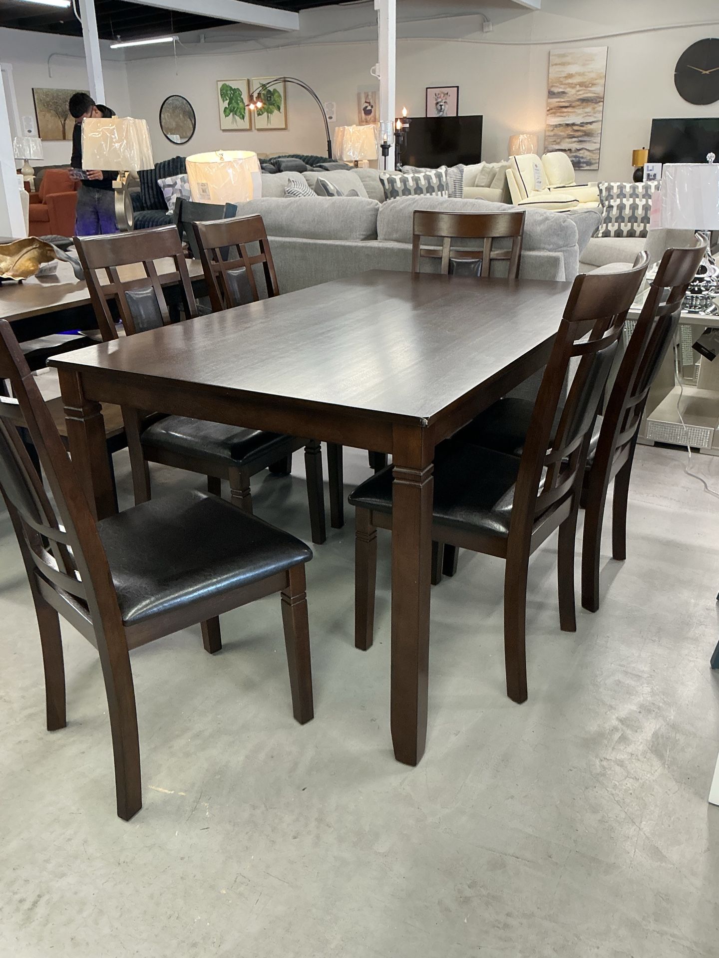 7pc Dining Set $599 β Table + 6 Chairs