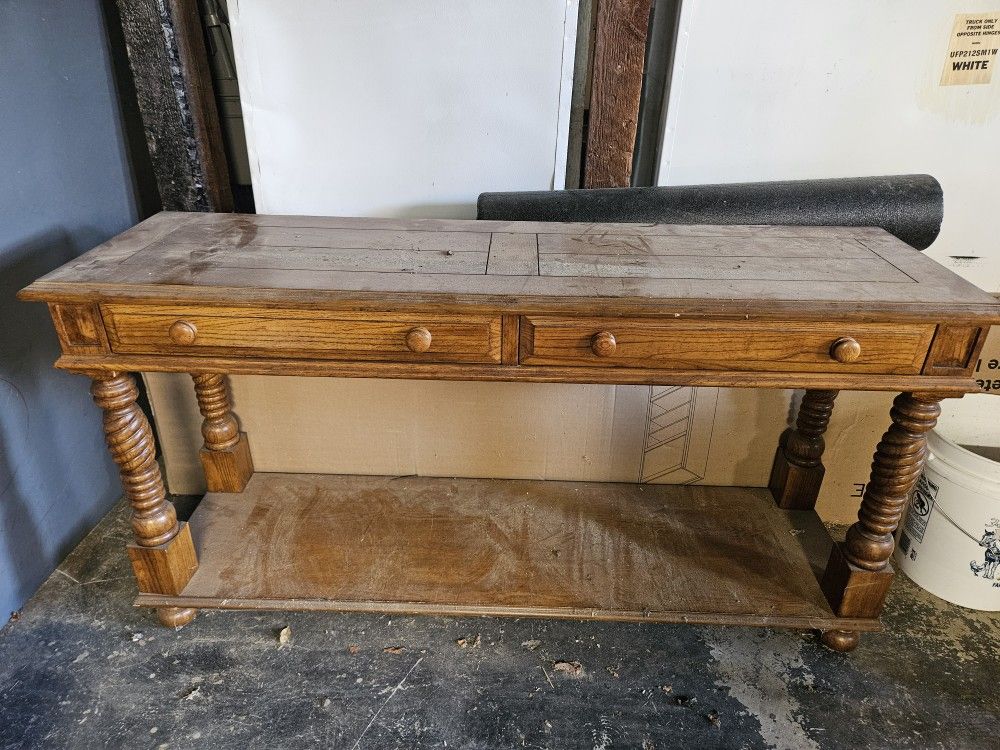 Entry Table - Real Wood