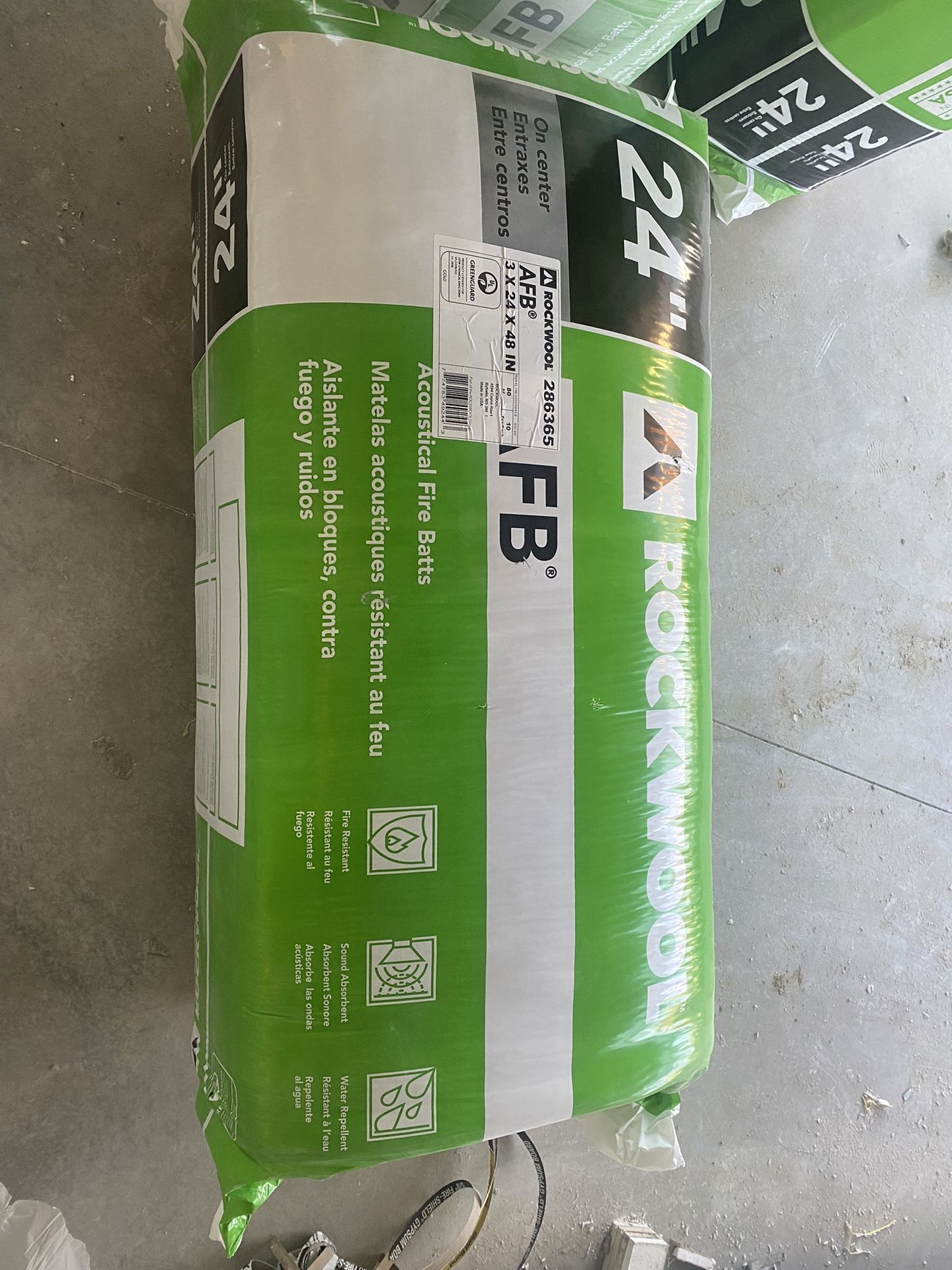 24” Insulation Fire Rated