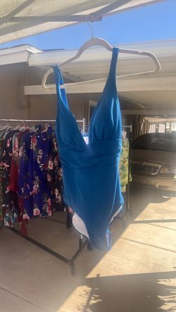 Size small blue swim