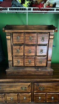 Dresser and nightstand