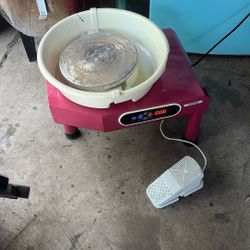Pottery Wheel -digital And Foot Pedal 