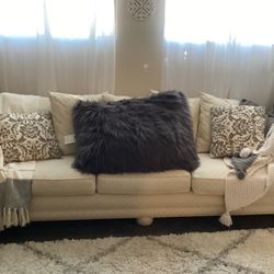 Off White down Couch 