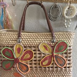 Basket Weave Fun Handbag