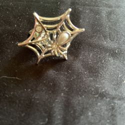 Avon Vintage Spider Web Pin