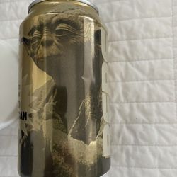 Rare Gold Yoda Aluminum Can