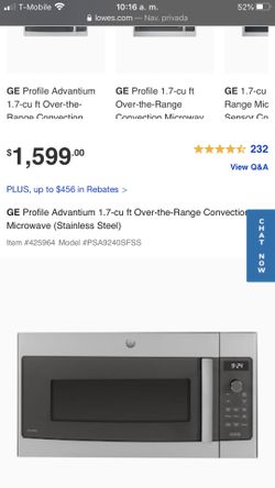 oven microwave general electrict