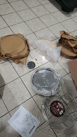 NEW 16 inch stainless steel drip pan