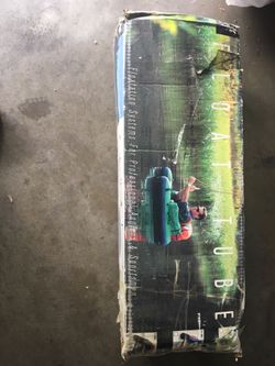 Fishing float tube in box never opened or used.