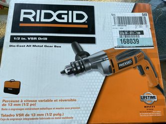 Rigid 1/2 In drill