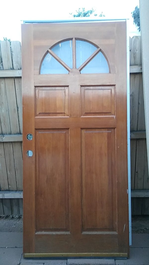36x80 exterior slab door used for Sale in Mesa, AZ OfferUp
