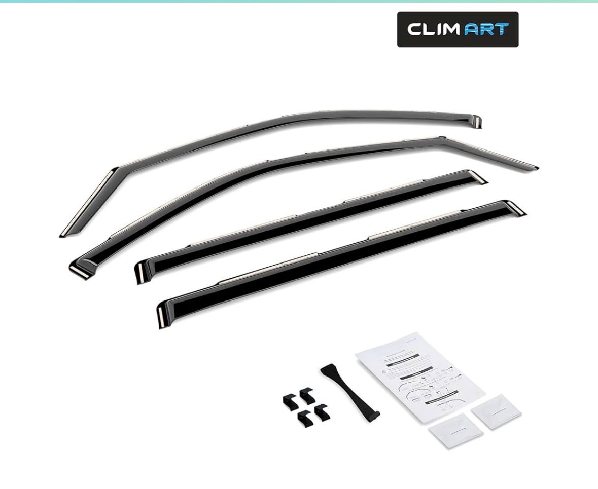 Brand New Unused Unopened 22-24 Toyota Tundra Crew Max Window Deflectors
