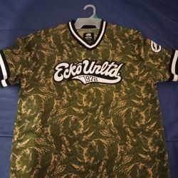 Ecko Camo Jersey Mens Size Large