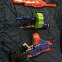 Nerf Gun Lot (USED) See Description 
