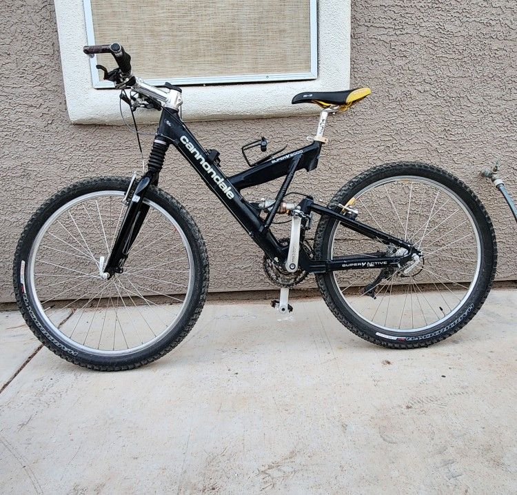 Cannondale Super V 2000 Full Suspension Mountain Bike for Sale in Las Vegas NV OfferUp