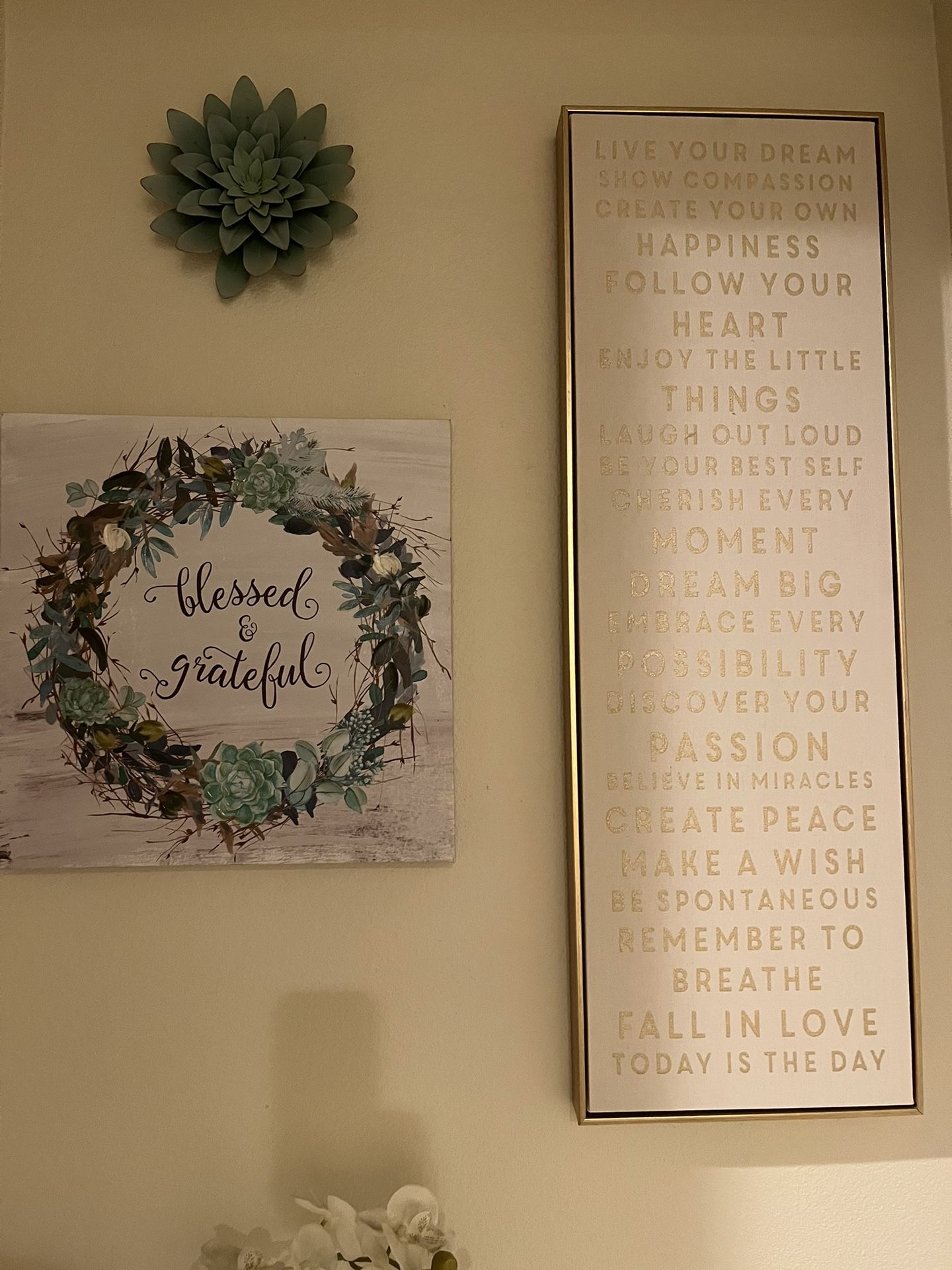 Home Canvass Wall Decor 