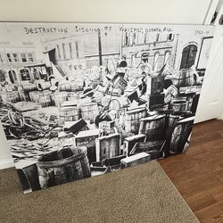 Prohibition wall art