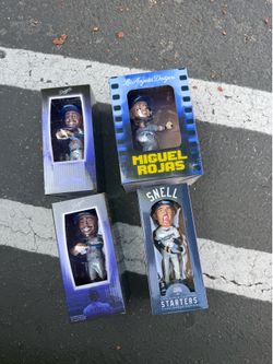 2026 dodgers Miguel Rojas, Mookie Betts and Blake Snell Bobblehead trade